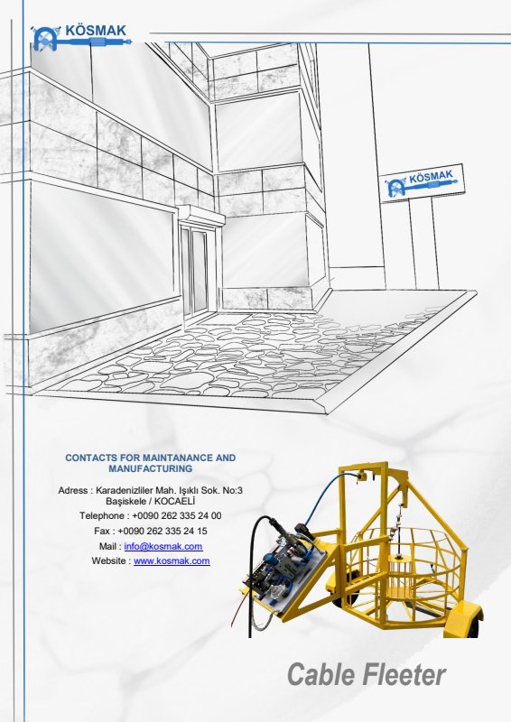 PDF cover: CABLE FLEETER 2024