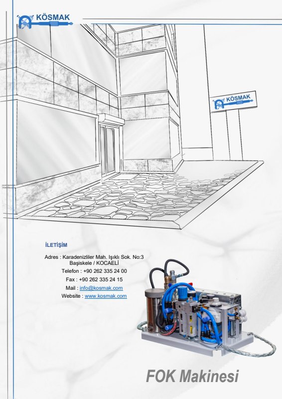 PDF cover: FOK MACHINE TR KATALOG