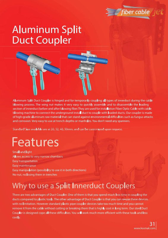 PDF cover: Duct Coupler datasheet