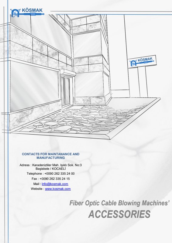 PDF cover: Accessories catalogue (undated English edition)